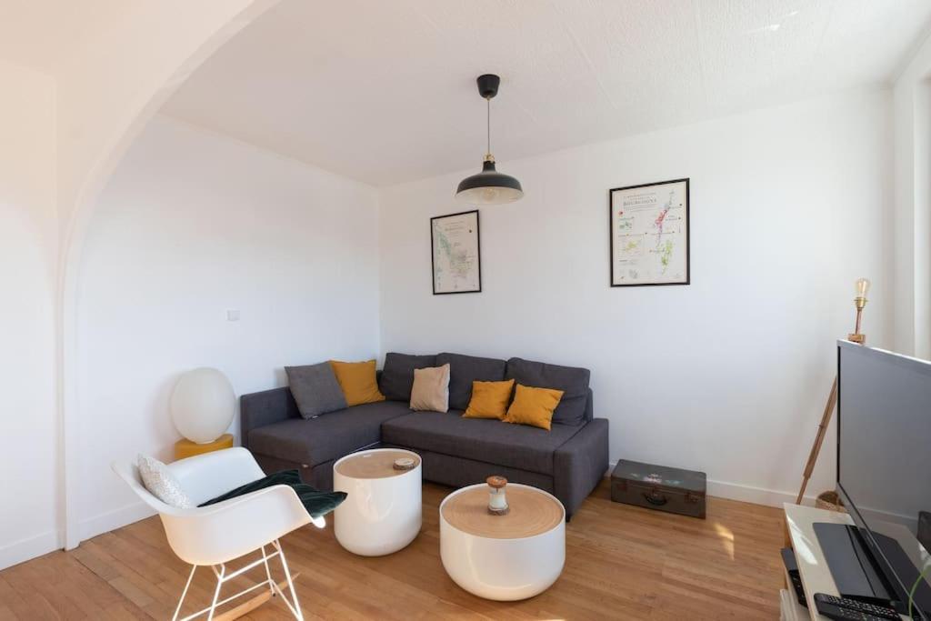 Cabana & Grand Appartement Cosy - Parking & Balcon Villefranche-sur-Saône المظهر الخارجي الصورة