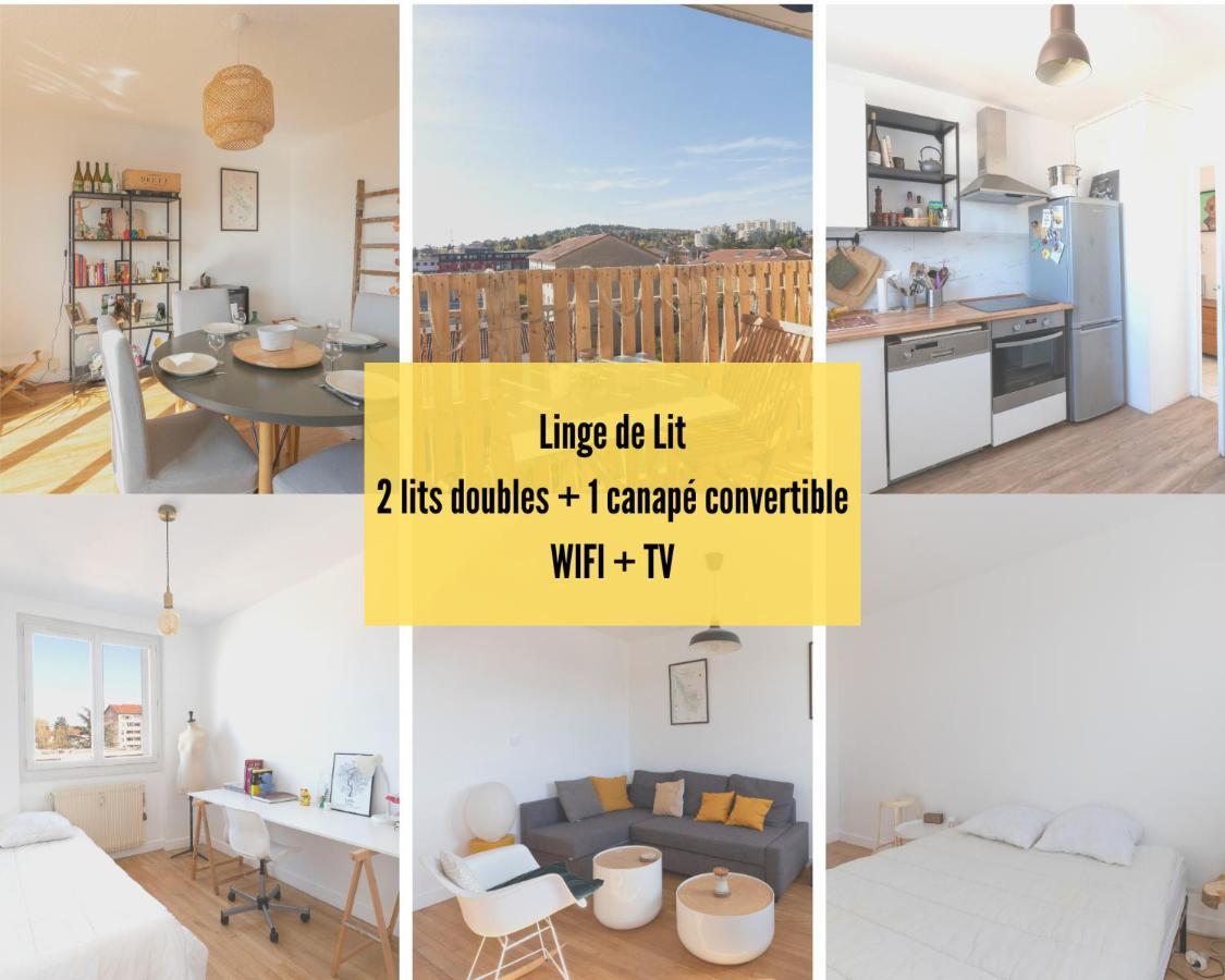 Cabana & Grand Appartement Cosy - Parking & Balcon Villefranche-sur-Saône المظهر الخارجي الصورة